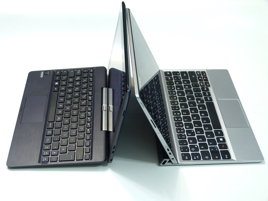 Ноутбуки Asus и Lenovo